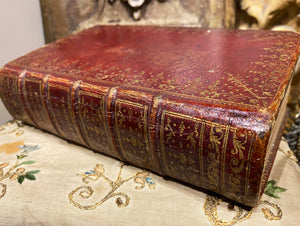 Antique Year 1775 Louis XVI Era Religious Breviarium Romanum