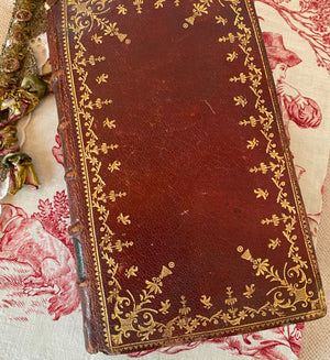 King Louis XV Era French Religious Prayer Book