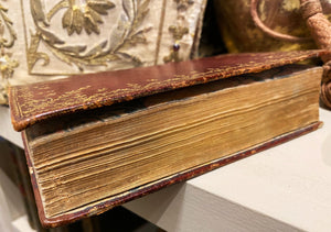 King Louis XV Era French Religious Prayer Book