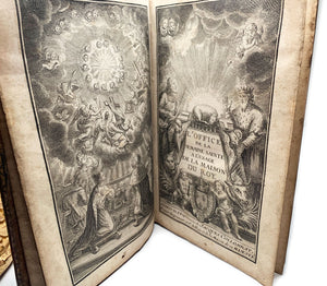 This item is SOLD *** Antique Eighteenth Century French Armorial Louis XV Semaine Sainte Prayer Book
