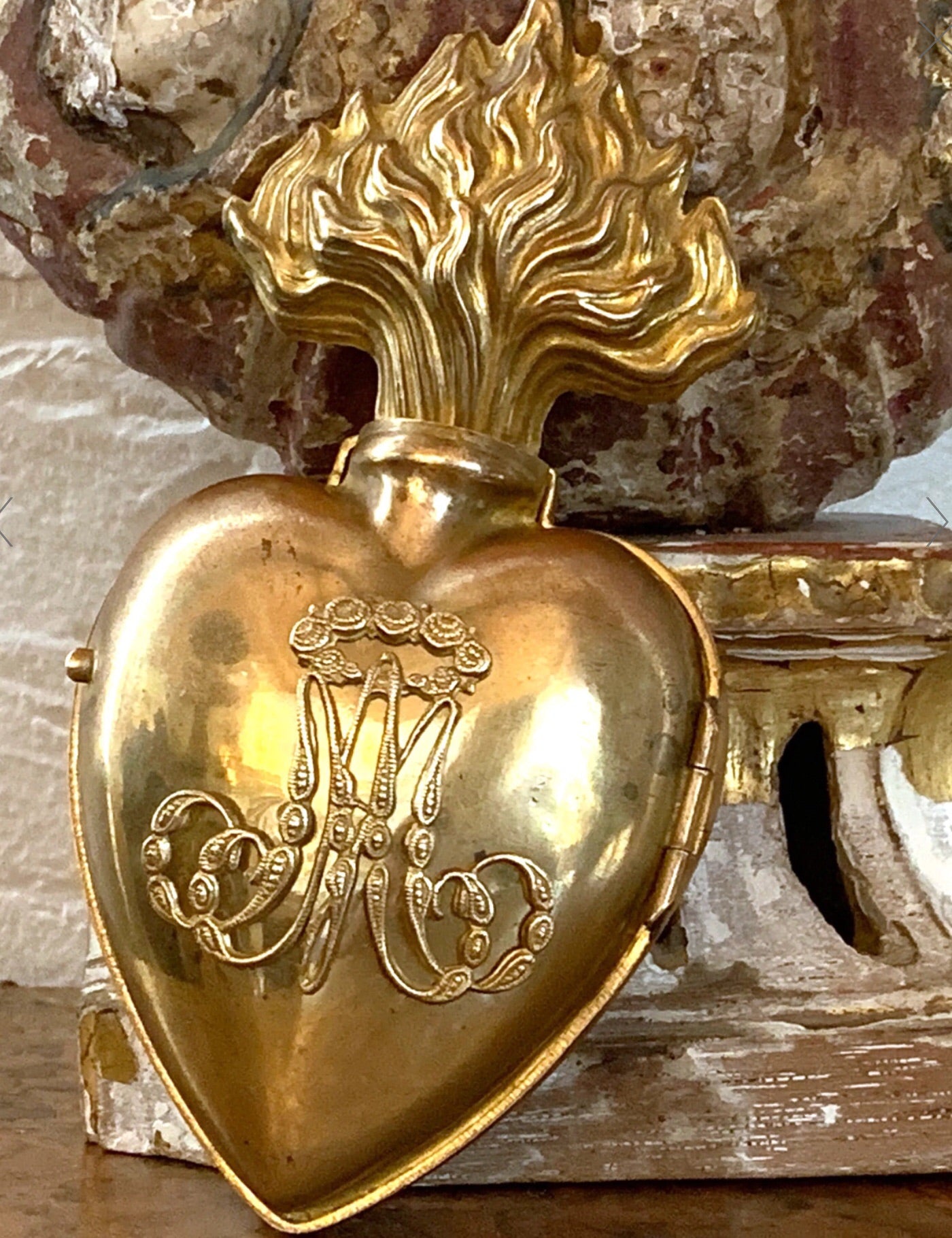 Ex Voto Sacred Heart Collections - French Antiques - For Sale - La Chapelle  Privee