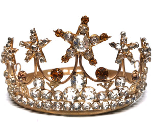 THIS ITEM HAS SOLD*** Large Stunning Antique Nineteenth Century French Religious Crown
